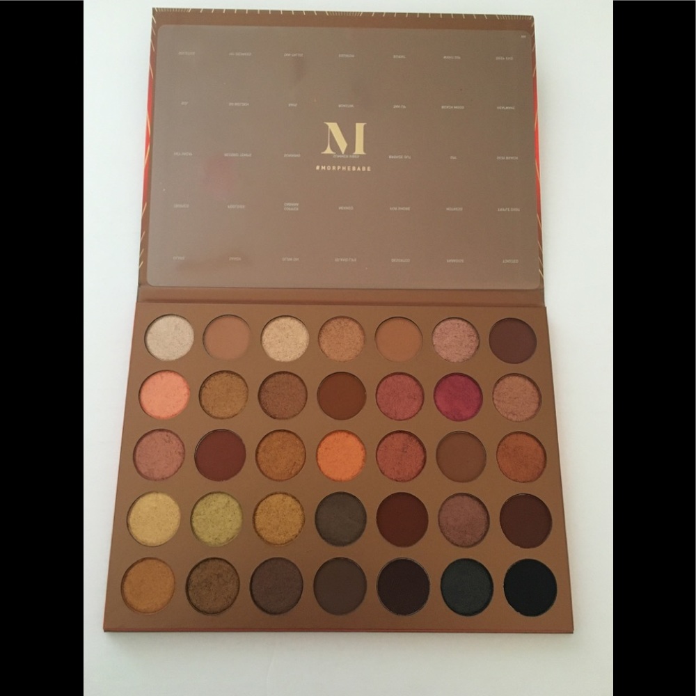 Morphe 35G Bronzed Goals Eyeshadow Palette